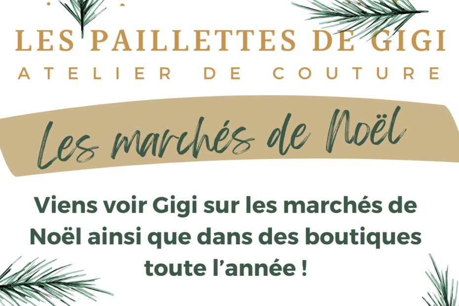 les paillettes de gigi marché de noel créateurs dordogne artisanat