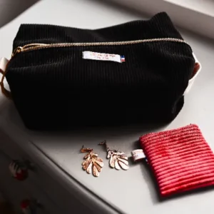 Trousse de toilette velours